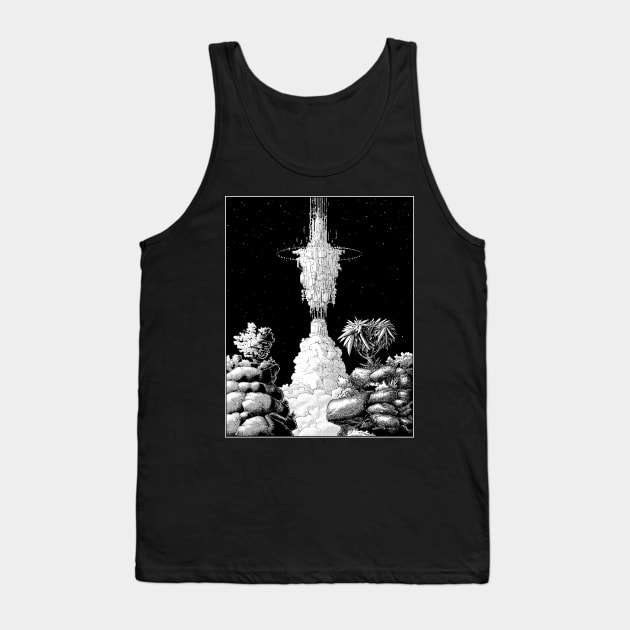 Zolgrim Citadel Tank Top by Oliver Bown Designs